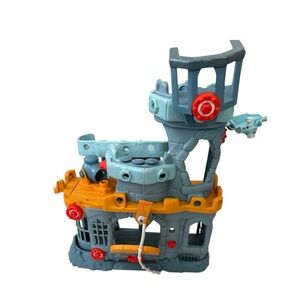 Little People Adventure Castle Playset Blue Orange Little Tikes Selling As Is